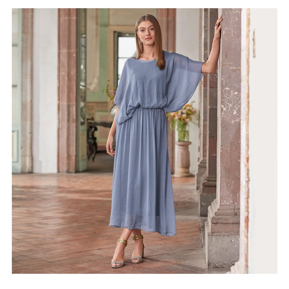 Sundance 'Kalahari' maxi dress features batwing sleeves and a dreamy design